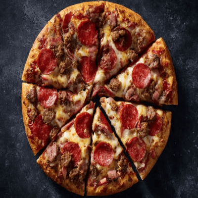 Lets Meat Up Pizza 