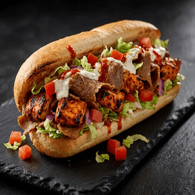 Chicken Tikka Hoagie 