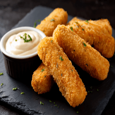 Breaded Mozzarella Sticks 