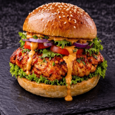 Peri Peri Chicken Burger 