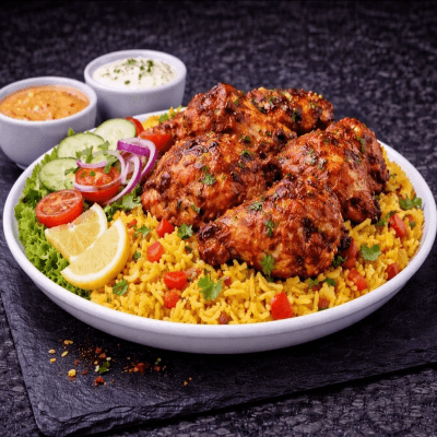 Peri Peri Rice Platter 